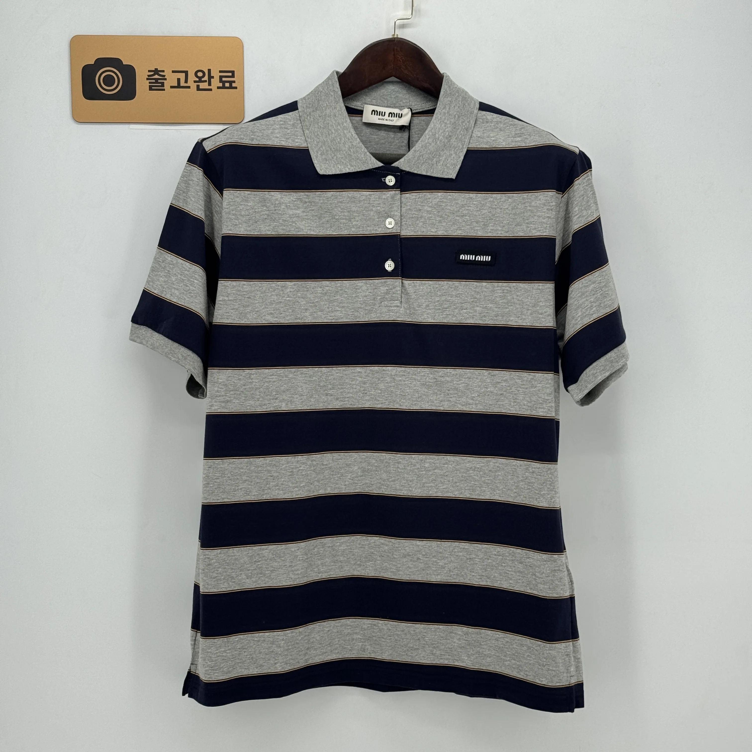 미우미우 반팔 검수사진 1