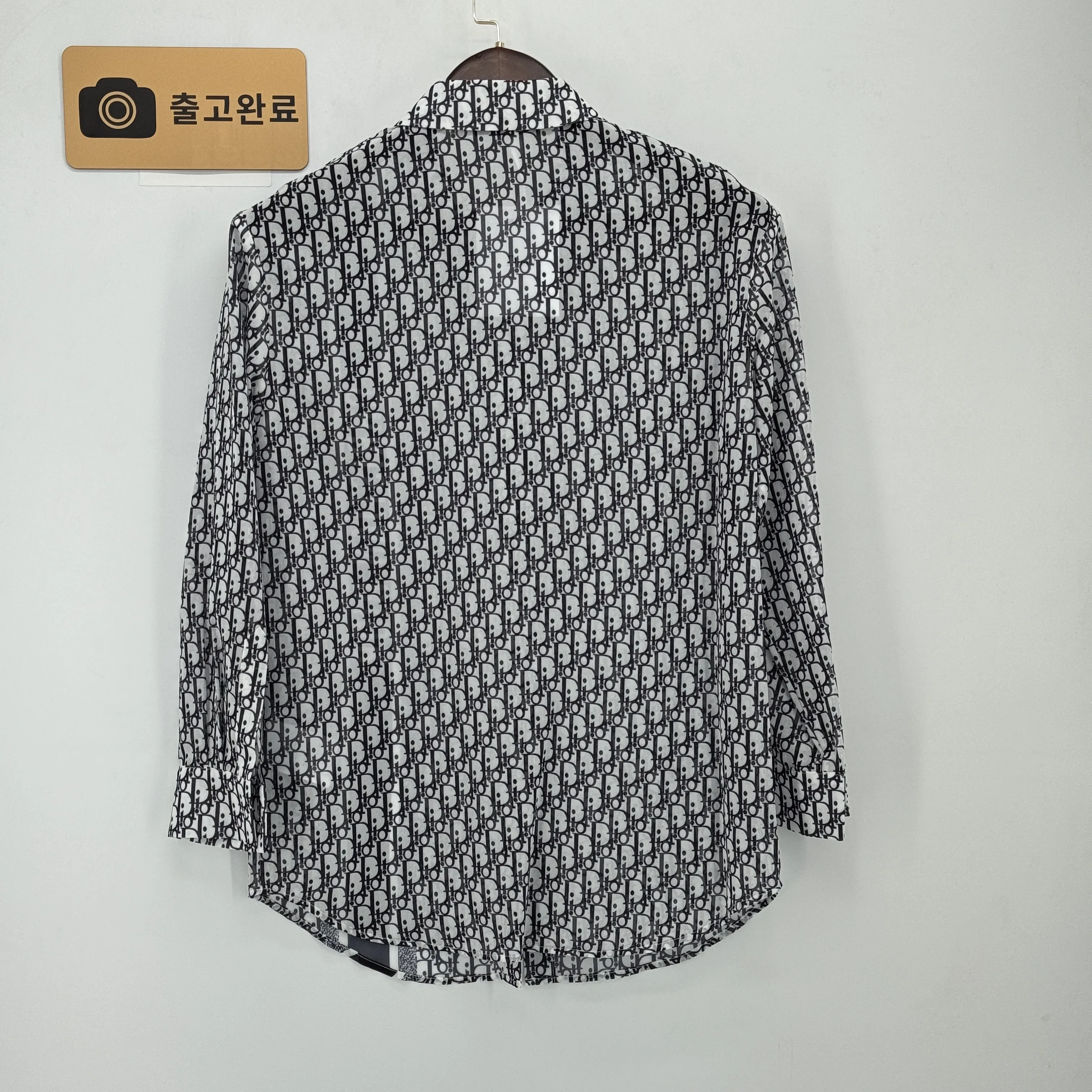 디올 셔츠 검수사진 2