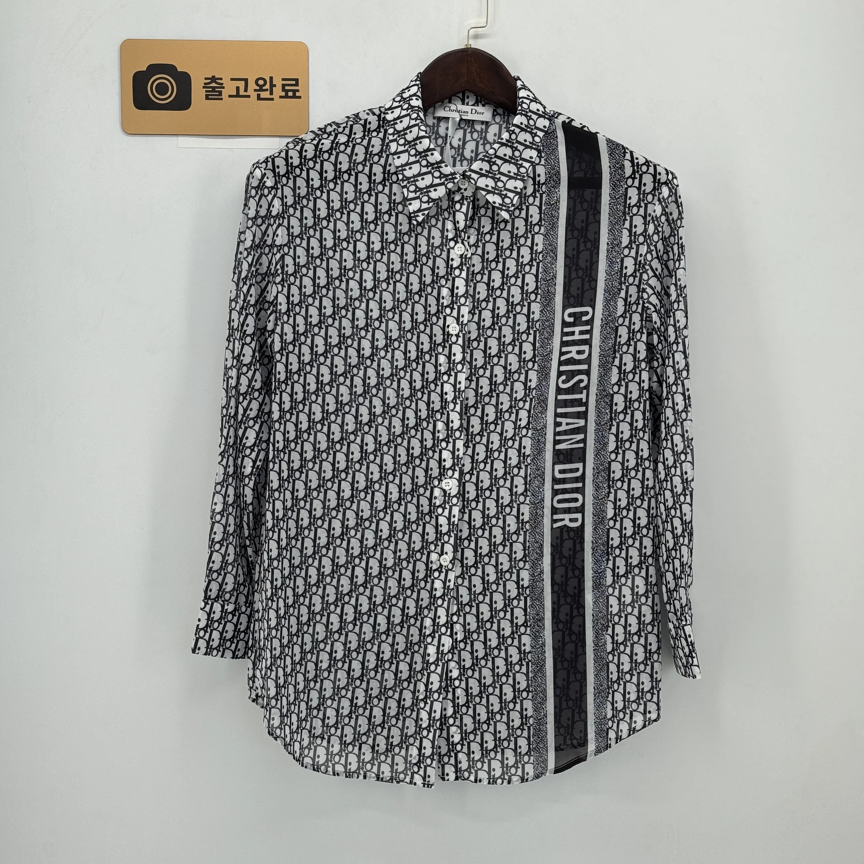 디올 셔츠 검수사진 8