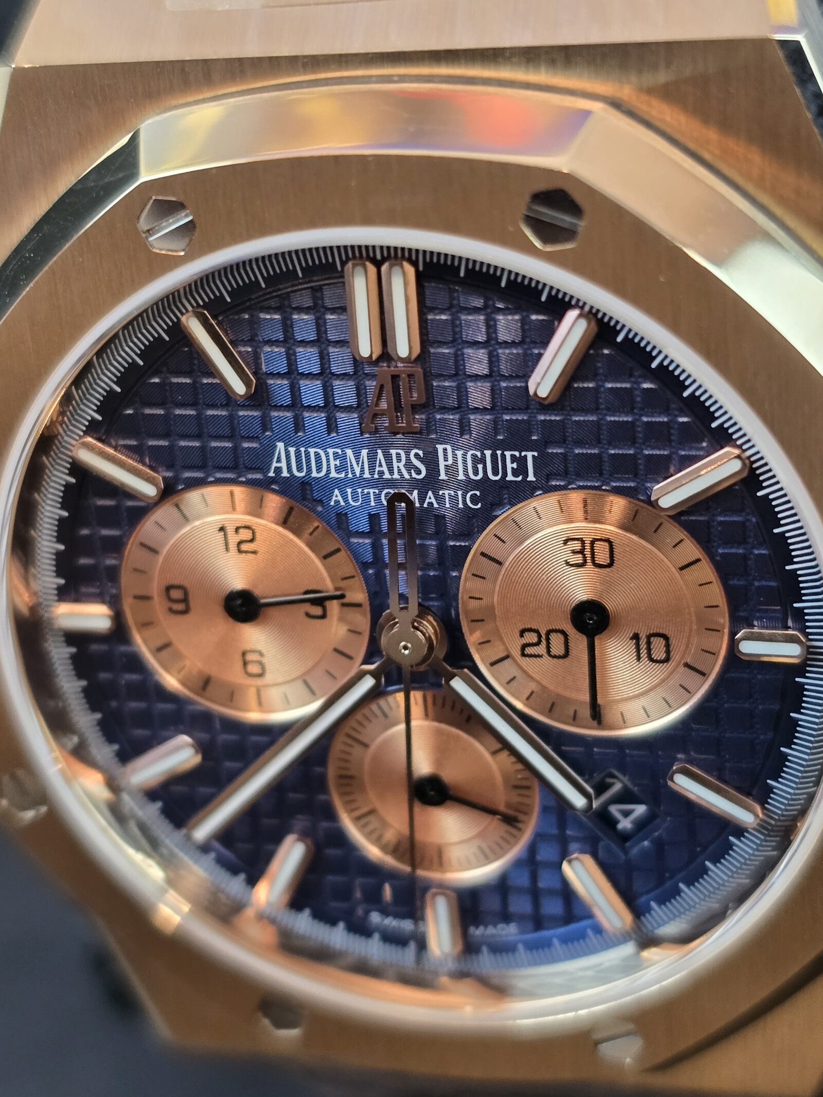 오데마피게 로열 오크 크로노그래프 41mm 검수사진 6