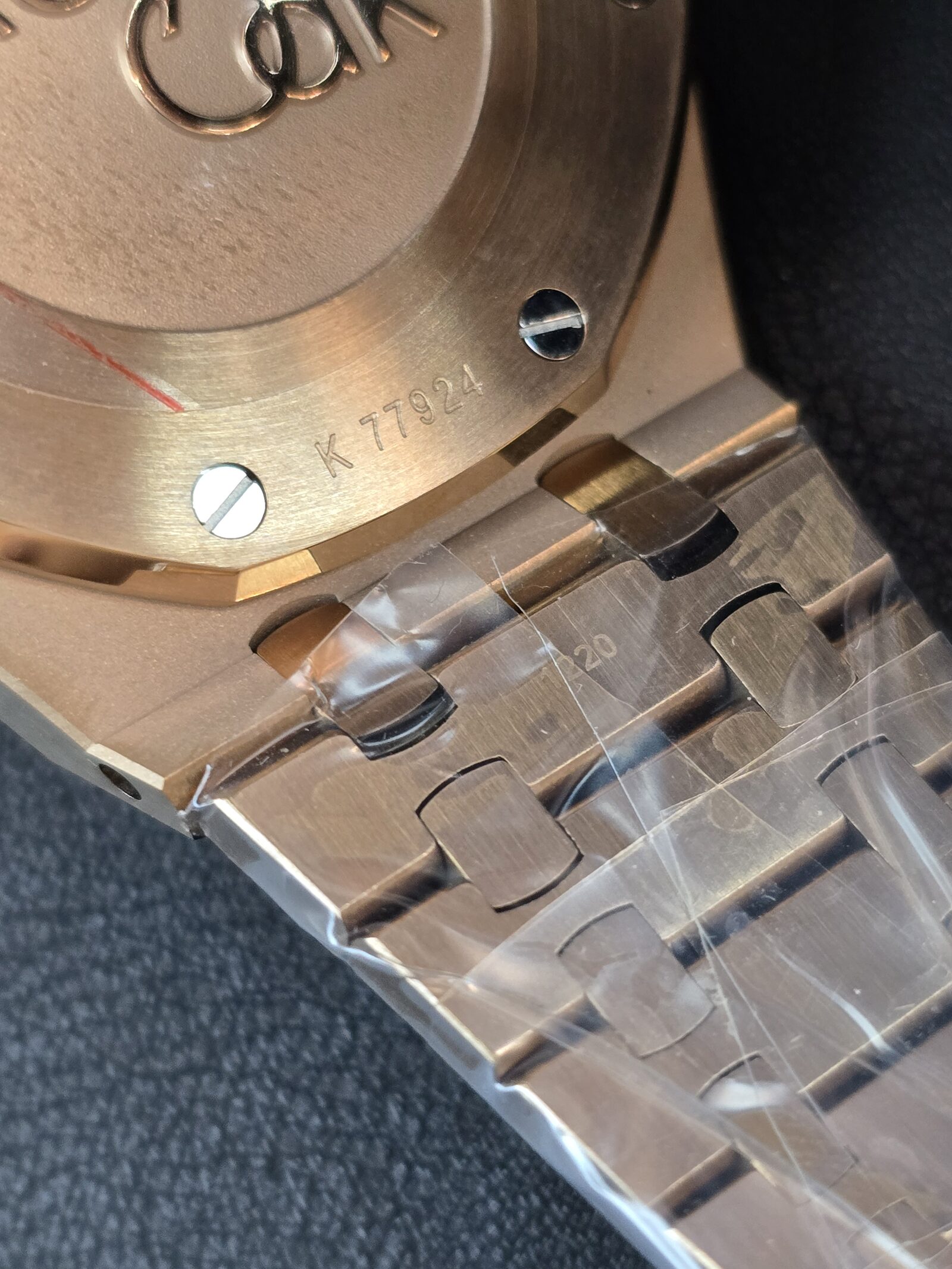 오데마피게 로열 오크 크로노그래프 41mm 검수사진 16