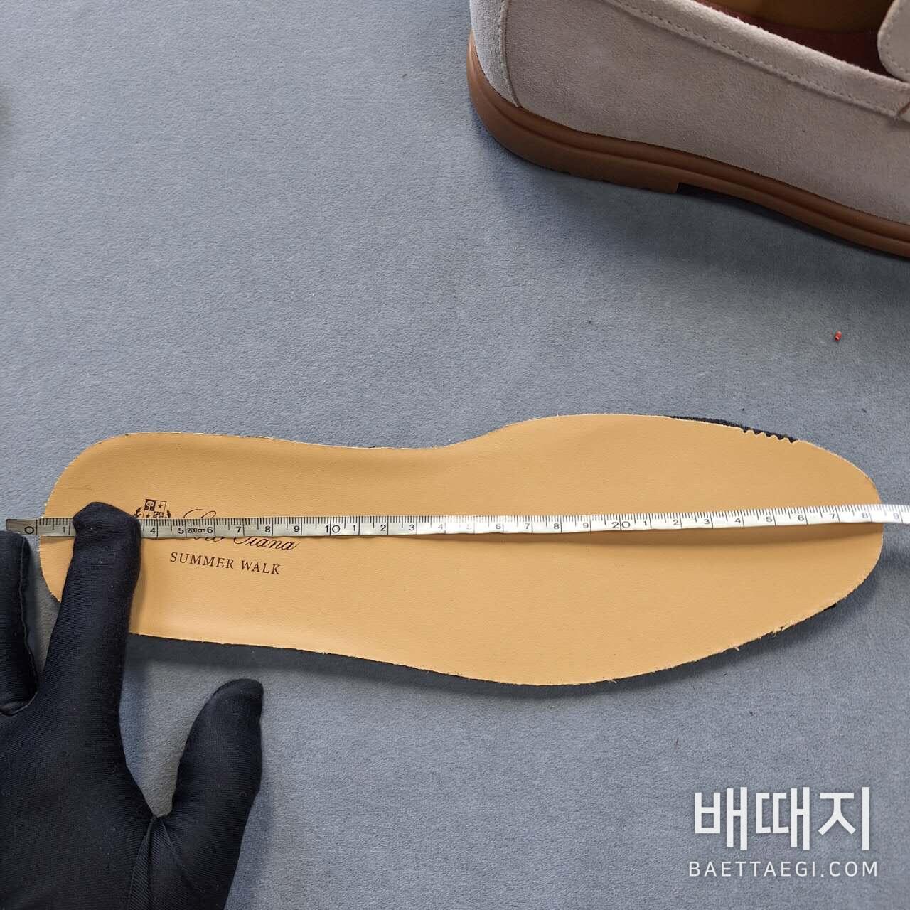 로로피아나 로퍼 스웨이드 205459 검수사진 11