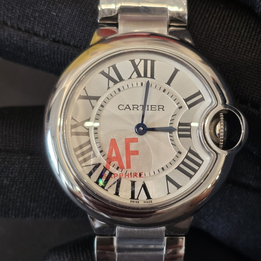 까르띠에 발롱블루 쿼츠 시계 AF공장 42602 검수사진