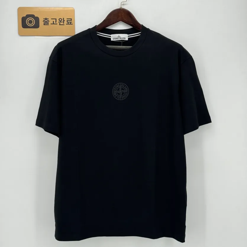 스톤아일랜드 남성 반팔 121981 Stone Island T Shirt / 색상: 블랙 / 사이즈: L / 100