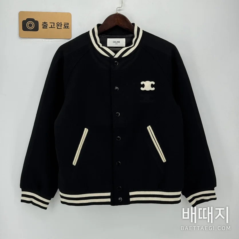셀린느 울 베이스볼 자켓 186414