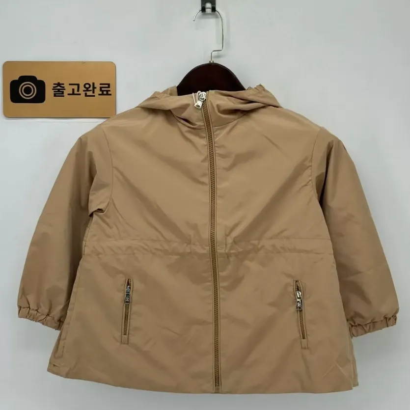 몽클레르 카키 스커트 트렌치 코트 키즈 자켓 169859