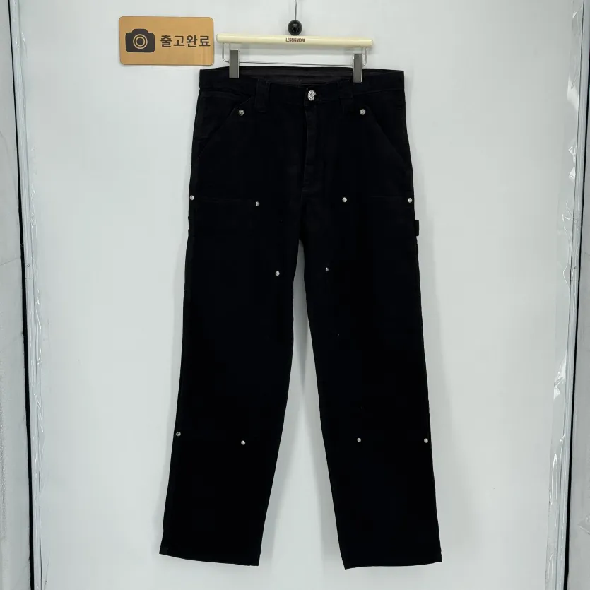 크롬하츠 더블 니 스터드 워크 팬츠 119893 / 사이즈: L