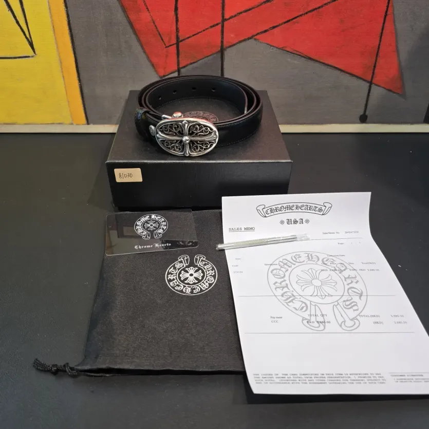 크롬하츠 벨트 59297 Chrome Hearts Belt