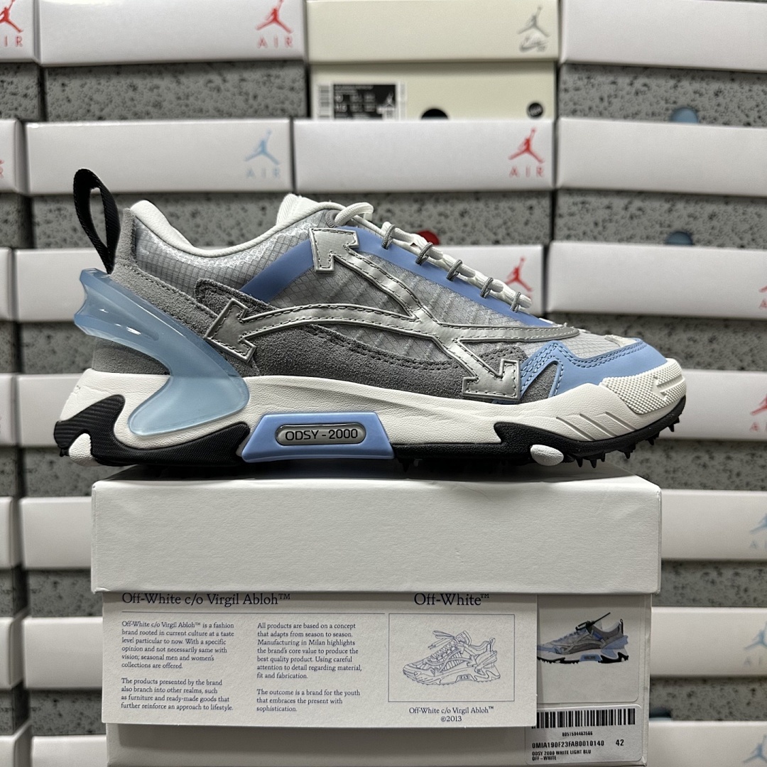 오프화이트 오디세이 2000 그레이 블루 202430 Off White Odsy-2000