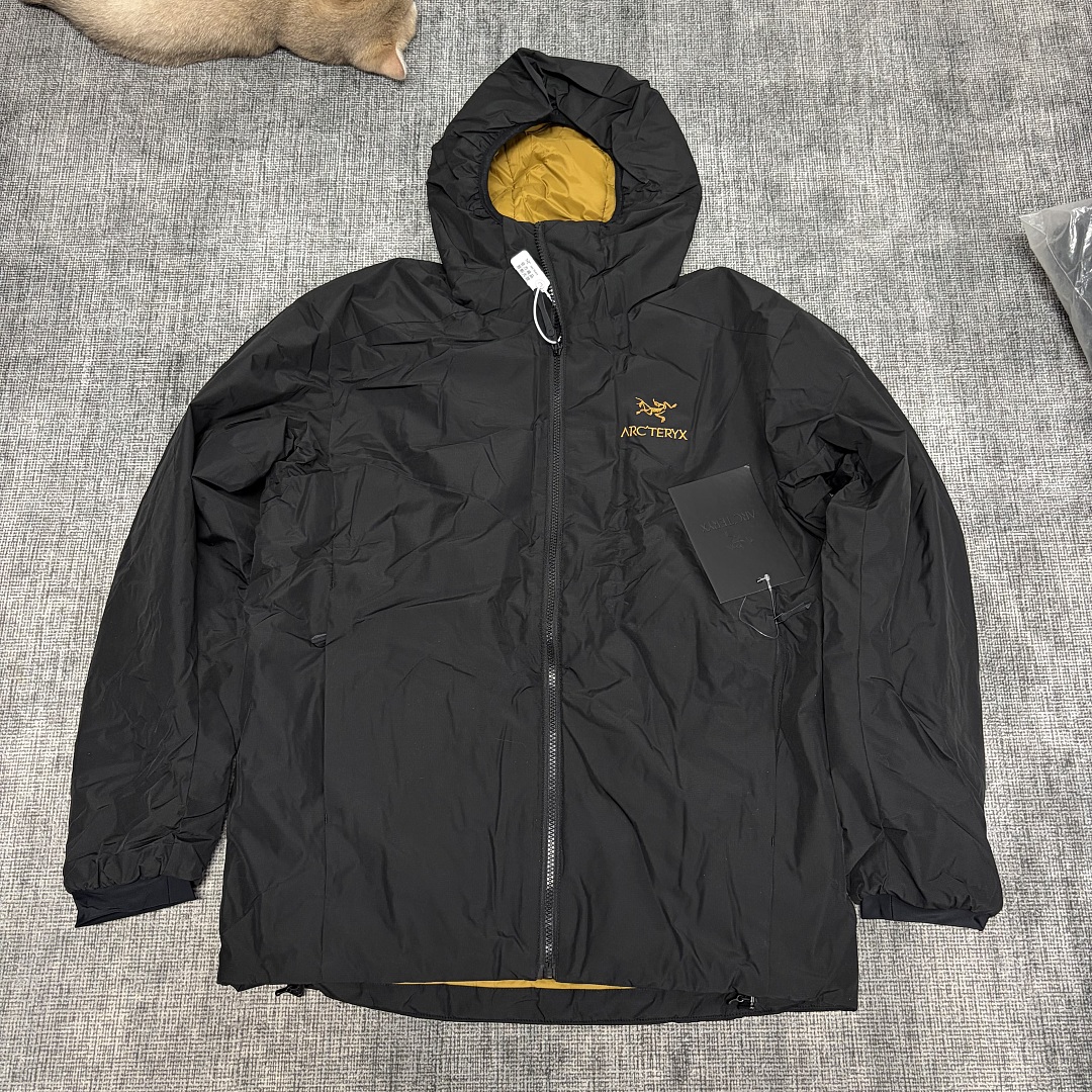 아크테릭스 [TZ] 아톰 LT 후디 1.0 블랙 골드 200175 Arc'teryx Atom LT Hoodie 1.0