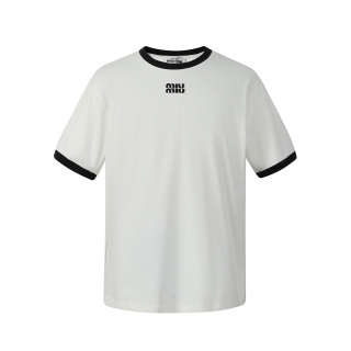 미우미우 24SS 남성 반팔 100331 Miu Miu T Shirt
