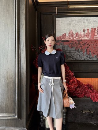 미우미우 여성 반팔 101387 Miu Miu T Shirt