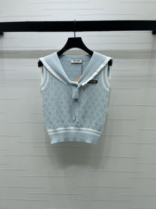 미우미우 여성 반팔 101658 Miu Miu T Shirt