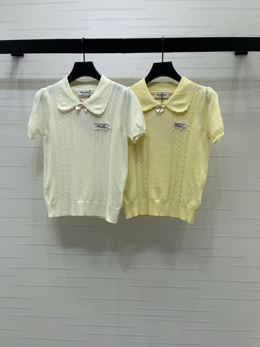 미우미우 여성 반팔 101700 Miu Miu T Shirt