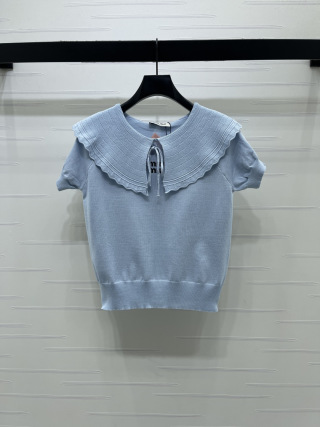 미우미우 여성 반팔 101734 Miu Miu T Shirt