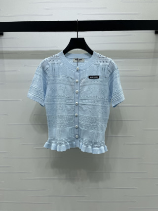 미우미우 여성 반팔 101761 Miu Miu T Shirt