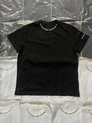 크롬하츠 프린트 코튼 오버핏 반팔 티셔츠 여성 10191 Chrome Hearts T Shirt