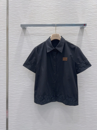 미우미우 2026SS 여성 반팔 102064 Miu Miu T Shirt