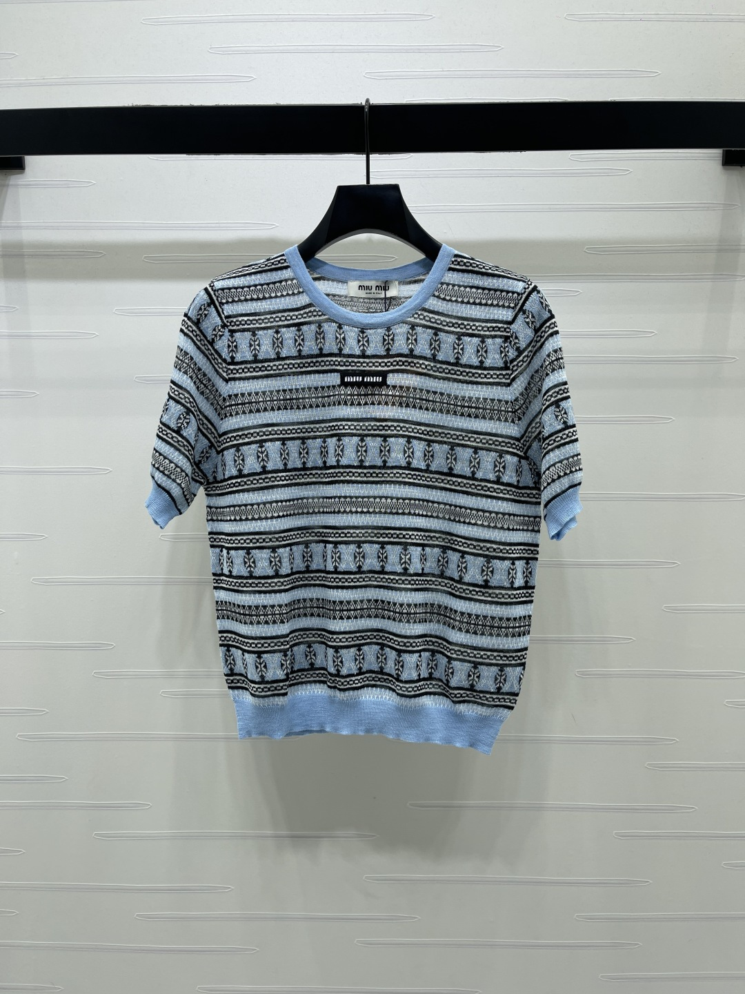 미우미우 여성 반팔 102080 Miu Miu T Shirt