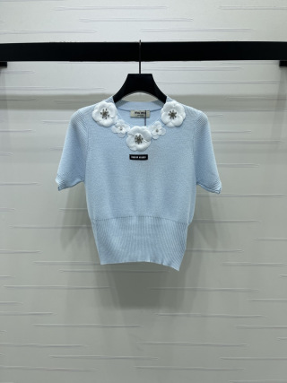 미우미우 여성 반팔 102307 Miu Miu T Shirt