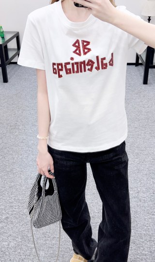 발렌시아가 여성 반팔 102339 Balenciaga T Shirt