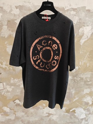 아크네 스튜디오 프린트 코튼 반팔 티셔츠 1040 Acne Studios T Shirt