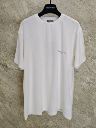 디올 2025FW 자수 코튼 반팔 티셔츠 1056 Dior T Shirt