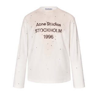 아크네 스튜디오 프린트 코튼 긴팔 티셔츠 10935 Acne Studios Long Sleeve