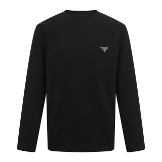 프라다 삼각로고 코튼 포켓 의류 10936 Prada Long Sleeve