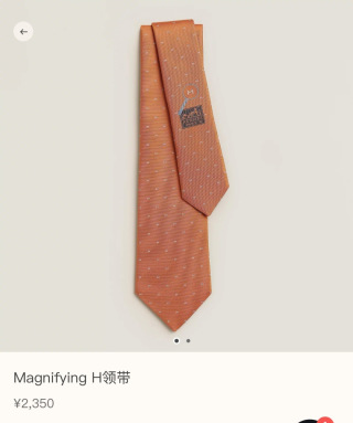 에르메스 넥타이 112285 Hermes Accessories