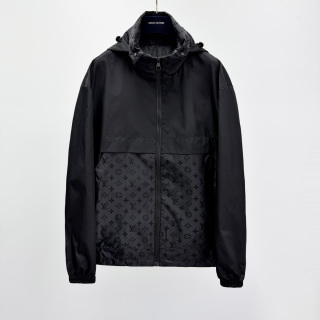 루이비통 모노그램 로고 프린트 후드티 남성 11407 Louis Vuitton