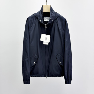 브루넬로 쿠치넬리 2026SS 프린트 집업 포켓 자켓 11409 Brunello Cucinelli