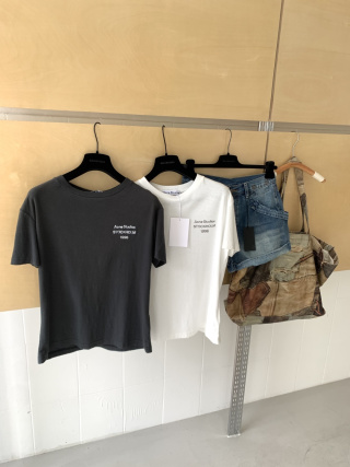 아크네스튜디오 26SS 여성 반팔 116953 Acne Studios T Shirt