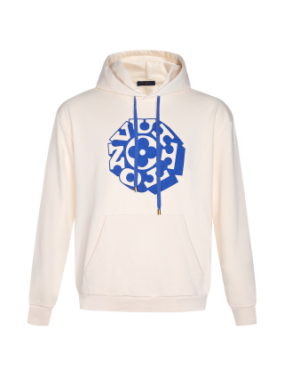 루이비통 LV 25 SS 프린트 후드 119947