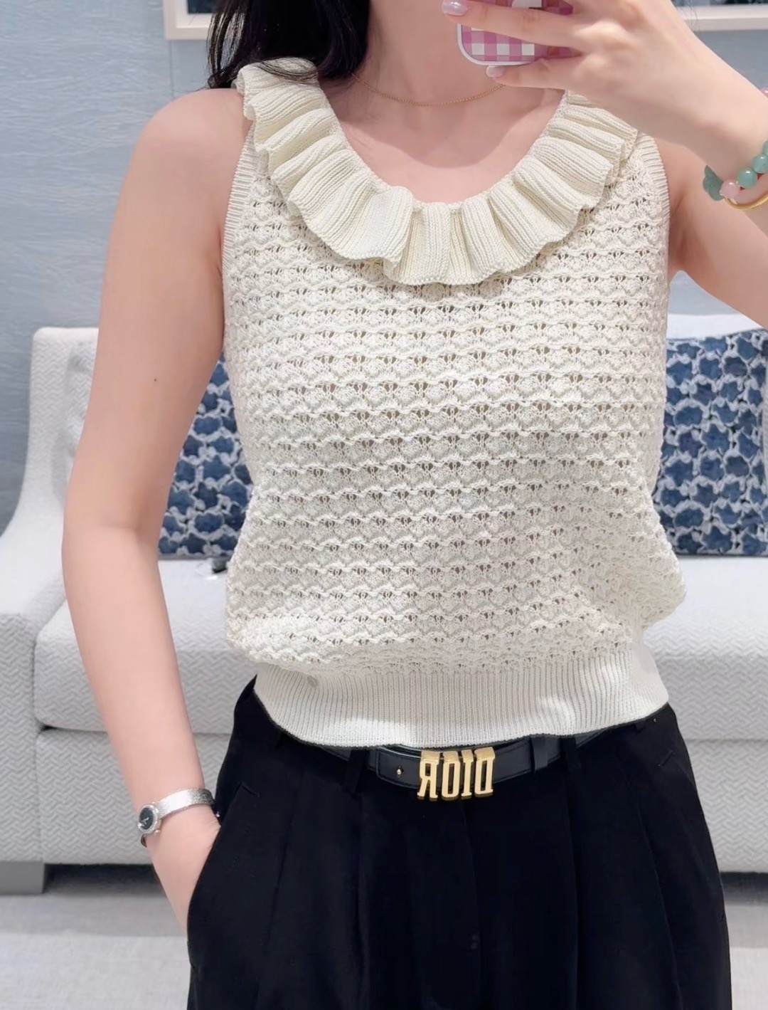 디올 여성 반팔 126414 Dior T Shirt