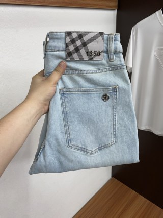 버버리 남성 데님 바지 127348