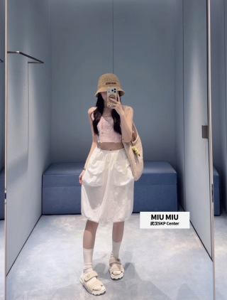 미우미우 여성 반팔 127797 Miu Miu T Shirt
