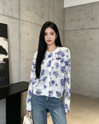 미우미우 여성 가디건 127837 Miu Miu Cardigan
