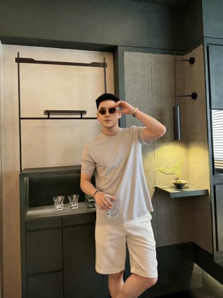 로로피아나 남성 반팔 129643 Loro Piana T Shirt