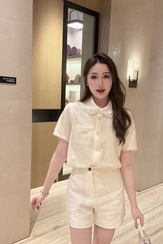 미우미우 여성 반팔 129694 Miu Miu T Shirt