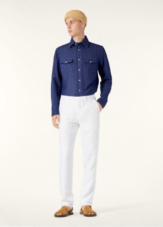로로피아나 남성 긴팔 130049 Loro Piana Long Sleeve