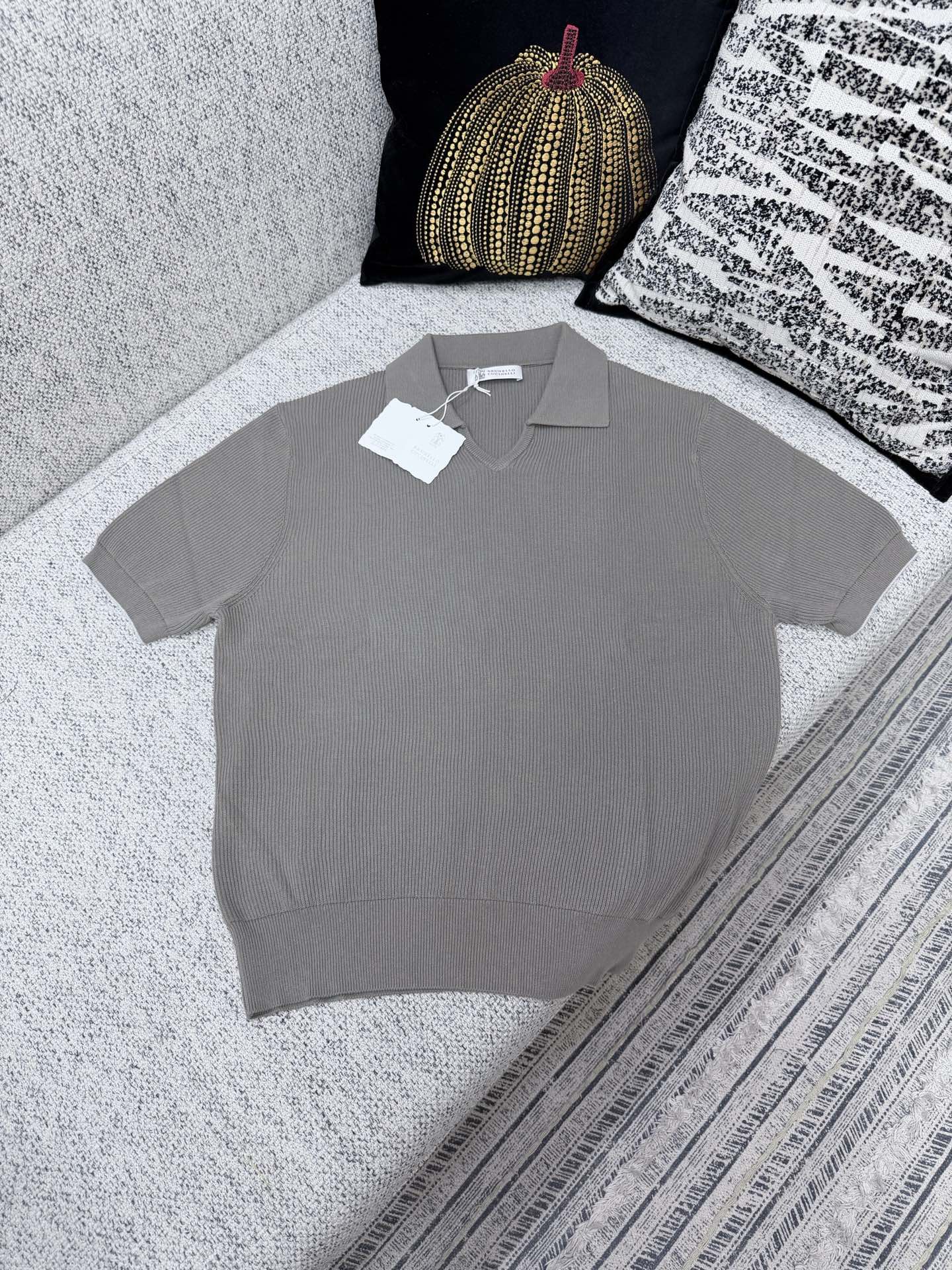 브루넬로쿠치넬리 26SS 남성 반팔 131786 Brunello Cucinelli T Shirt