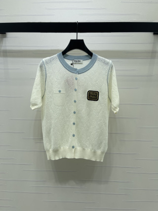 미우미우 여성 가디건 131952 Miu Miu Cardigan