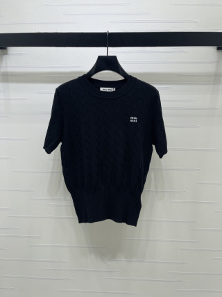 미우미우 여성 반팔 132135 Miu Miu T Shirt