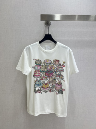 디올 여성 반팔 132171 Dior T Shirt