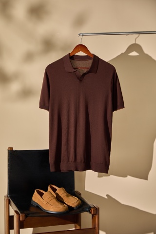 로로피아나 남성 반팔 132356 Loro Piana T Shirt