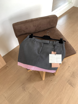 미우미우 26SS 여성 스커트 132844 Miu Miu Skirt