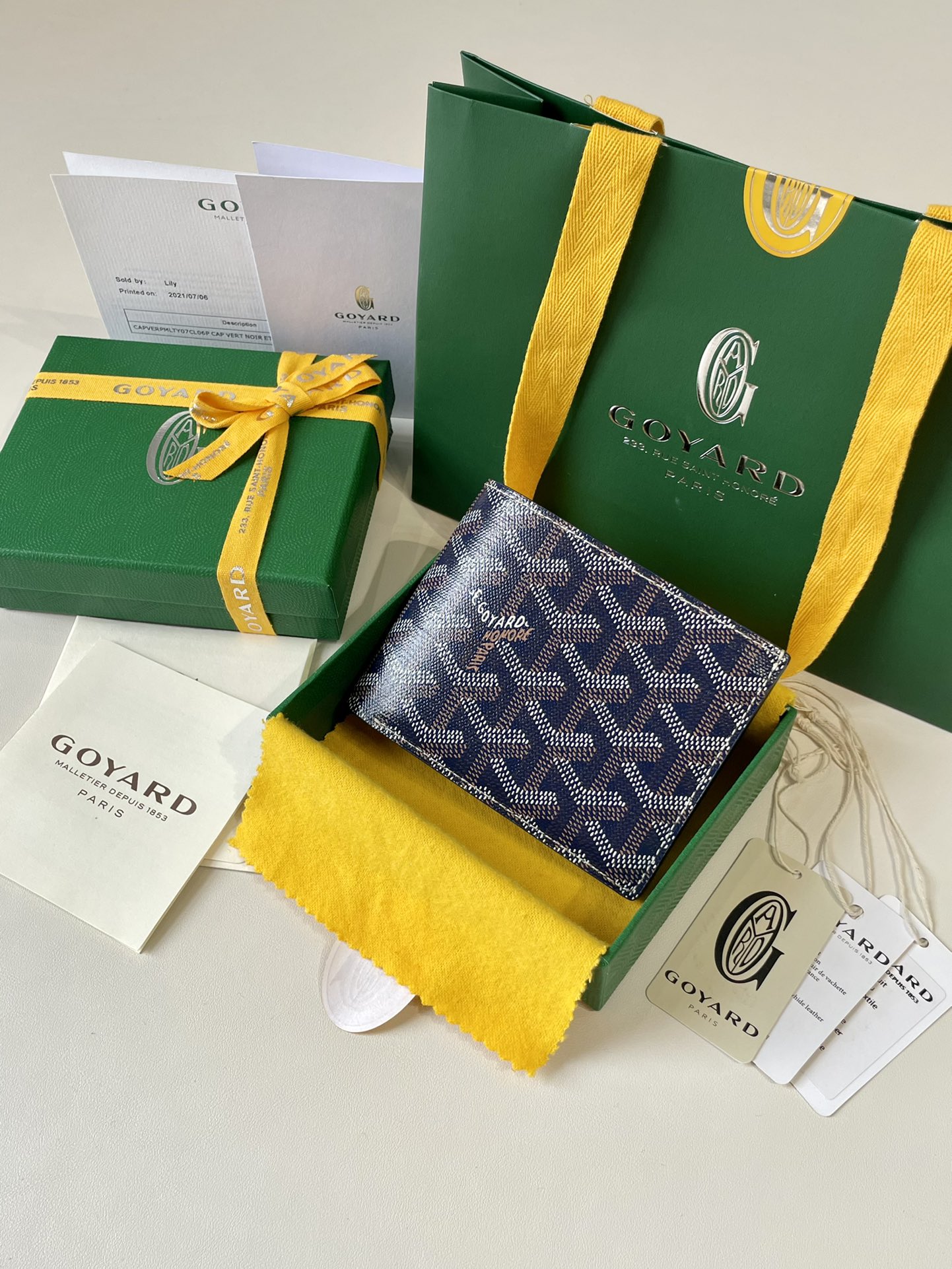 고야드 지갑 134334 Goyard Wallet