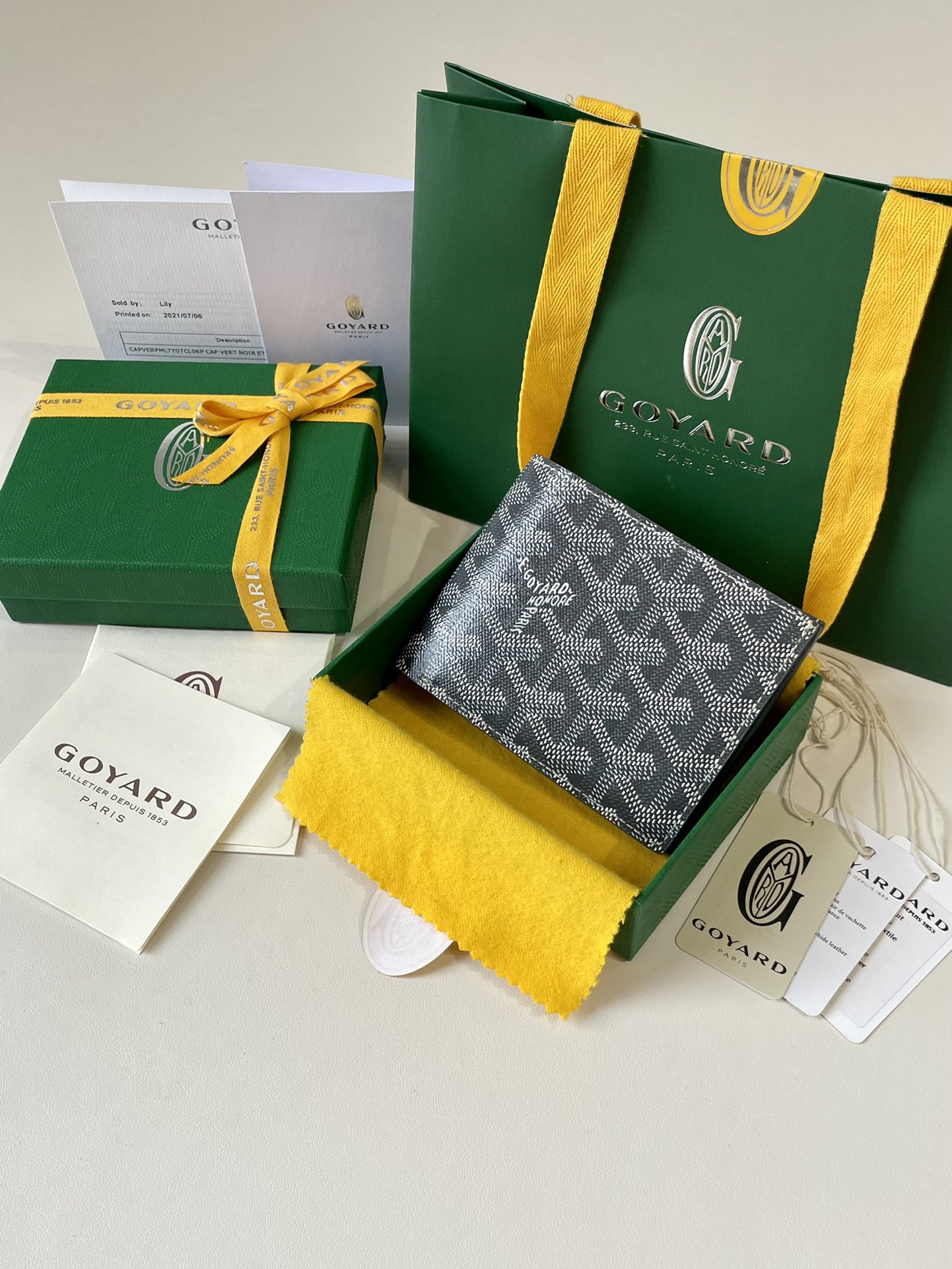 고야드 지갑 134340 Goyard Wallet