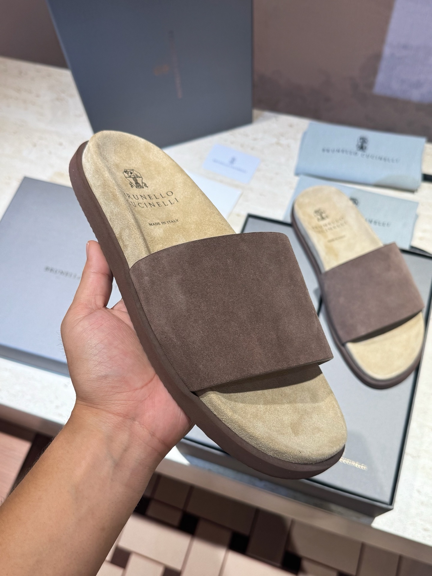 브루넬로쿠치넬리 신발 134560 Brunello Cucinelli Shoes